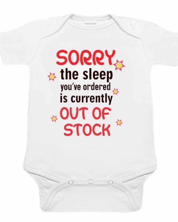 Baby onesie white funky personalized print comfortable cute daily wear
