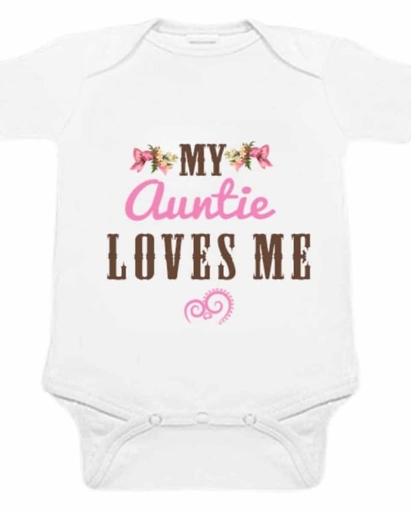 Personalized baby girl romper, sweet printed design, ideal for gifting on special occasions