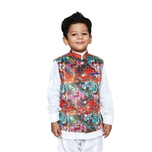 Buy Digital Nehru Jacket: Kids Ethnic Nehru Jackets