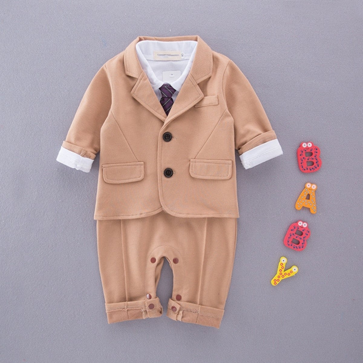 infant-boys-suit-tie-romper-onesie