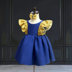 junior-royal-blue-short-birthday-party-dress-indian-girls
