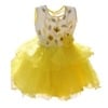 Raw silk frock with pearl work for toddlers, elegant and festive