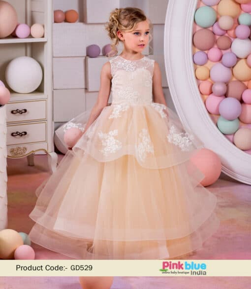 littleprincessballgowntullebirthdaydress