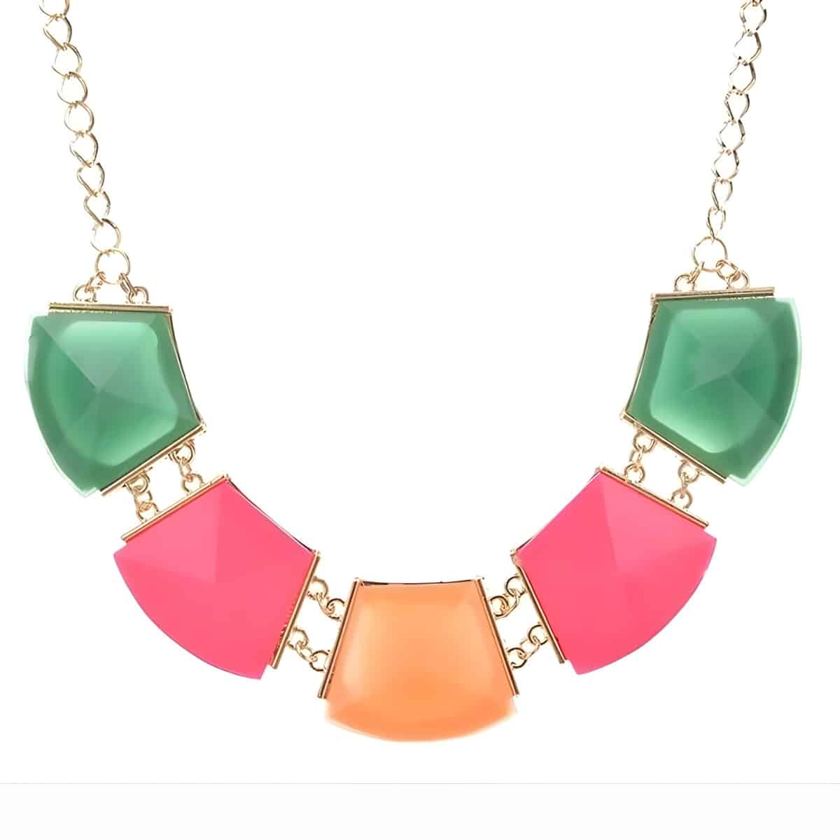 buy-stylish-neck-piece-with-pink-peach-and-blue-beads