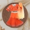 Baby crop top lehenga, cute festive outfit for girls