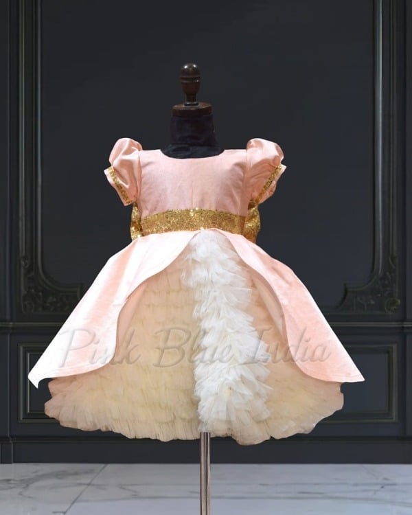 Designer kids birthday dress stylish party wear comfortable celebration outfit gift