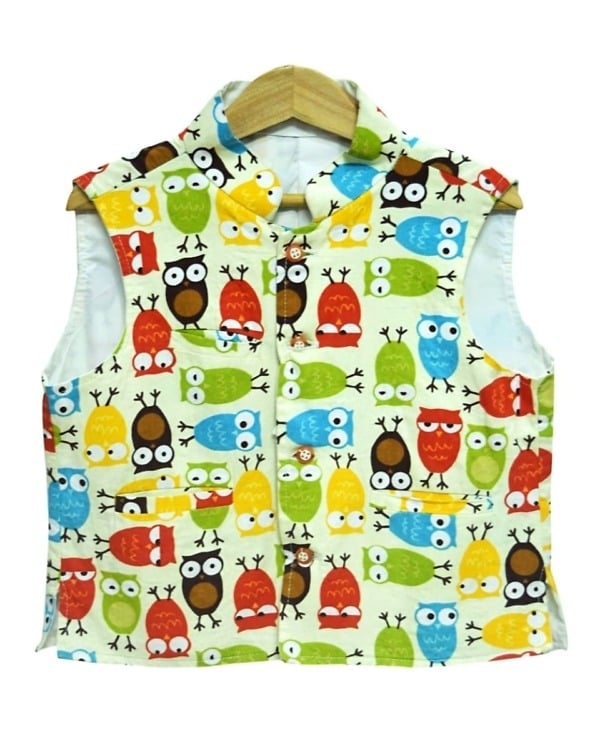 Newborn baby boy party waistcoat, stylish and cute for gifting or celebrations