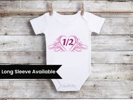 baby-half-birthday-onesie-online