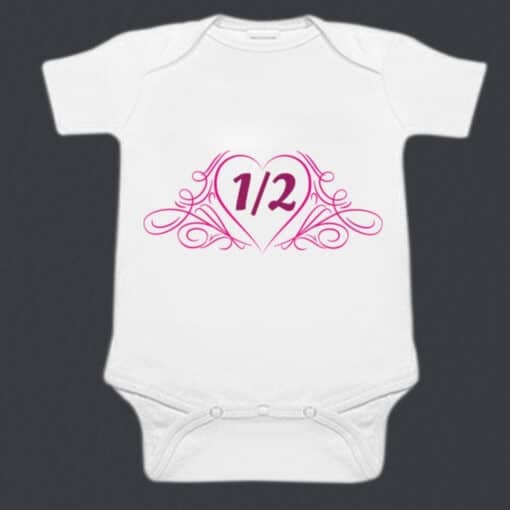 baby-half-birthday-onesie-online