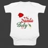 Santa baby onesie for baby cute christmas festive wear outfit