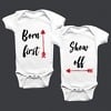 Cute twin outfits for babies, stylish birthday or festival wear, gifting option