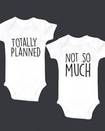 Twin boy and girl matching outfits, toddlers, birthday or festive, cute and coordinated