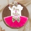 First birthday outfit for baby girl party wear