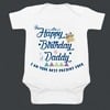 Personalized birthday romper for baby cute celebration gift outfit