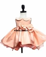 Organza party dress for baby girls, stylish festive outfit, cute