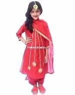 Kids party wear salwar suit set, colorful festive outfit