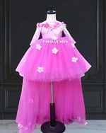 High low dress for girls stylish birthday party wear outfit