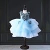 Frozen Elsa gown for baby girls, cute party celebration dress