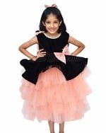 Layered Indian dress for girls, stylish wedding party wear