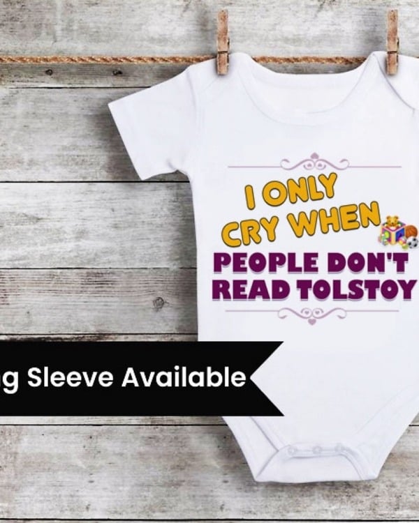 Newborn body suit, fun & humorous, unisex, gift-ready