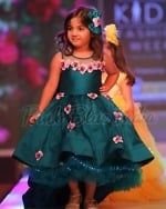 Pink LED party dress for baby girls, festive & eye-catching