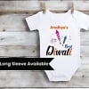 First Diwali baby onesie traditional festive outfit