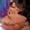 Layered party gown for girls, stylish birthday or wedding outfit, cute gift