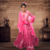 Ombre lehenga for baby girl, stylish ethnic outfit for wedding and festive occasions