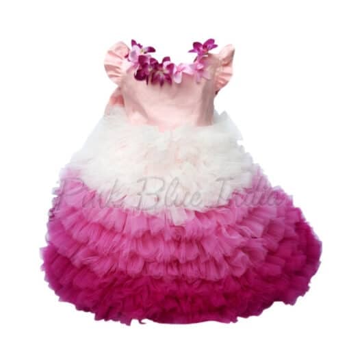exclusive-pink-ombre-girls-gown