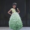 Ombre party gown for girls stylish birthday party wear outfit
