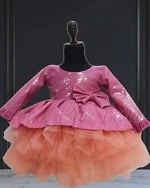 Sequin party dress for little girl stylish birthday celebration outfit