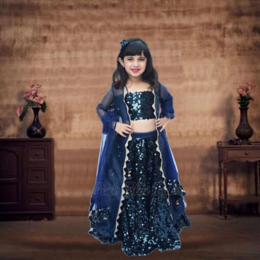 blue-indian-wedding-lehenga-baby-girls