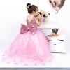 Fairy-tale princess party gown for girls, cute birthday dress