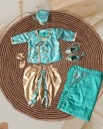 Personalized jamna set for newborn baby boy comfortable traditional daily wear gift outfit