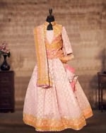Gota patti lehenga for girls elegant wedding festive wear traditional outfit