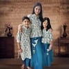 Family matching traditional outfits for stylish festive celebration wear