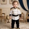Royal Black Prince Outfit - First Birthday Party Costume