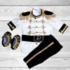 Royal black prince outfit for boys, stylish birthday costume
