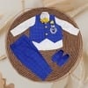 Waistcoat outfit for baby boy stylish 1st birthday party wear