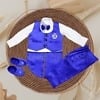 Blue birthday outfit for baby boy stylish 1st birthday party wear