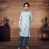 Green kurta pajama for kids stylish festive wedding wear outfit