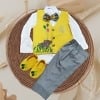 Jungle theme birthday outfit for baby boy cute 1st birthday party wear