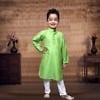 Green kurta pajama for kids comfortable festive traditional wear outfit