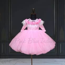 pink-feather-dress