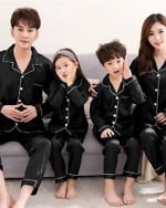 Family matching pajama set, cozy and comfortable for kids and adults on special occasions