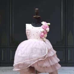 mauve-layered-wings-girls-party-wear-gown