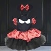 Minnie Mouse birthday frock for baby girl, cute themed outfit for party