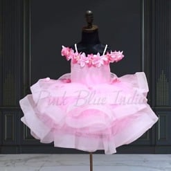 new-pink-girls-off-shoulder-dress