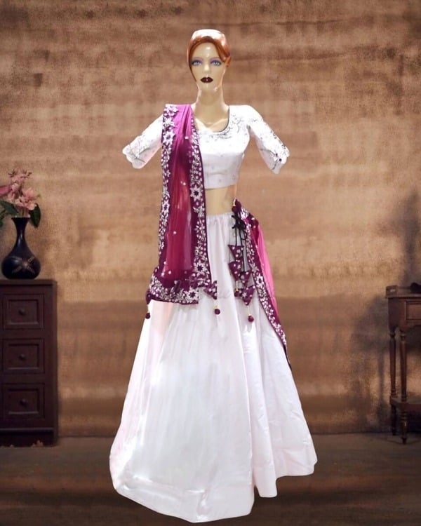 Lehenga choli set for women, elegant traditional outfit for festive occasions