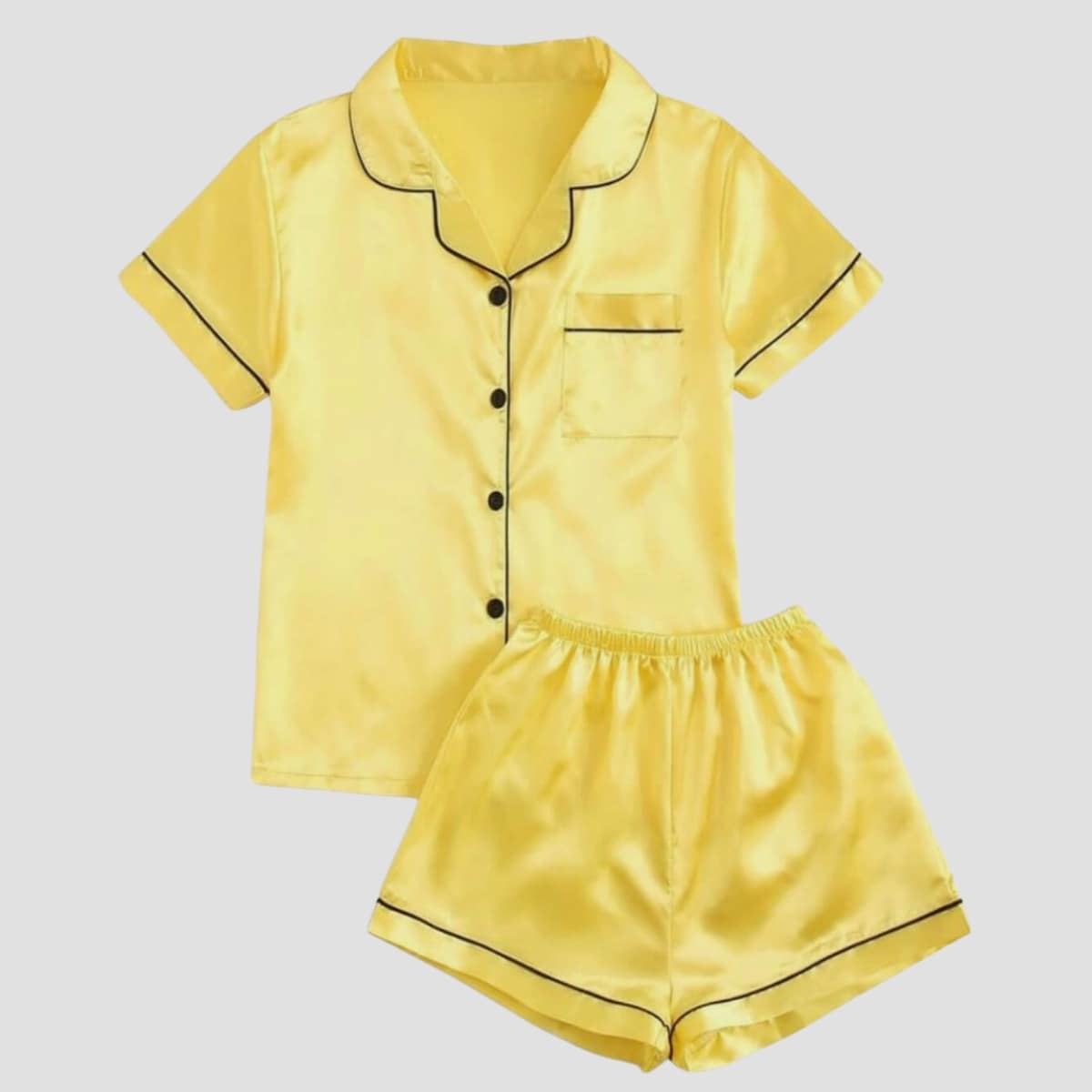 yellow-satin-kids-night-suit